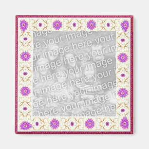 Aimant Floral Deco personnalisable
