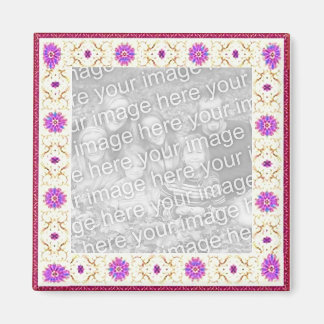 Aimant Floral Deco personnalisable