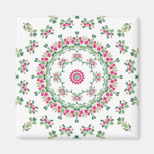 Aimant Floral ornament