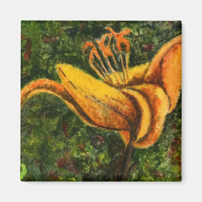Aimant floral "Wild Lily" (Devant)