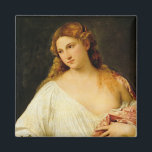 Aimant Flore<br><div class="desc">Flore | par Titian | Lieu de l'art : Galleria degli Uffizi,  Florence,  Italie | Artiste italien | Numéro de collection d'images : XIR31617</div>