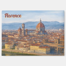 Florence Aquarelle Skyline
