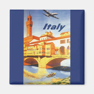 Aimant Florence Italie Ponte Vecchio Vintage voyage du po