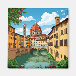 Aimant Florence Italie Voyage Souvenir Pour Collectionneu