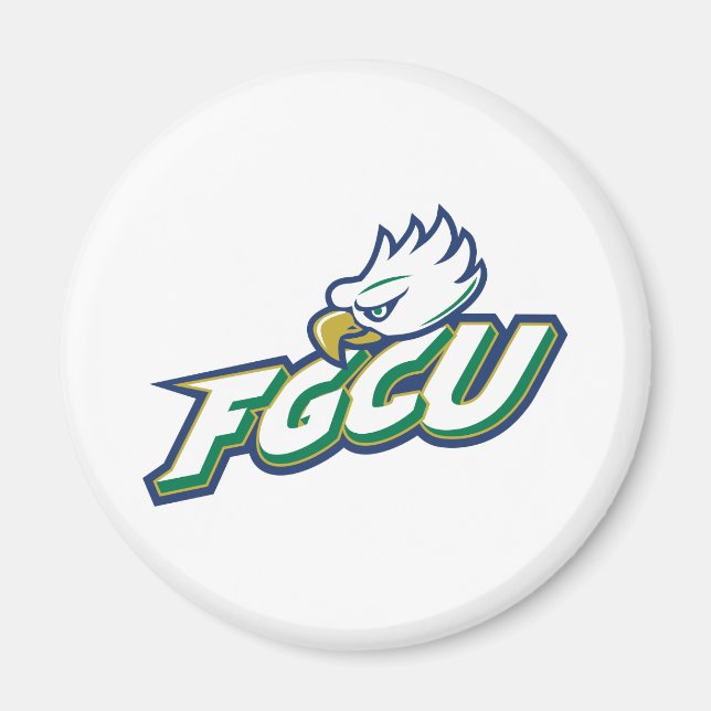 Aimant Florida Gulf Coast University | FGCU Azul Eagles (Devant)