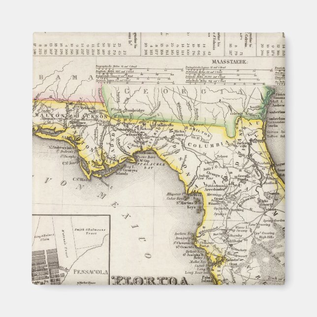 Aimant Floride 14 (Devant)