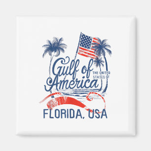 Aimant Floride Côte Du Golfe De L'Amérique Drôle Donald T