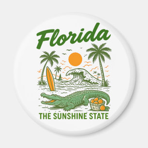 Aimant Floride - État du Soleil