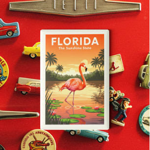Aimant Floride vintage