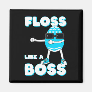 Aimant Floss Comme Un Patron Oeuf De Pâques Flossant Garç