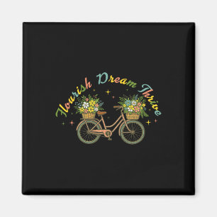 Aimant Flourish Dream Thrive Floral Bike Subtle 8647 Trum