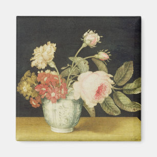 Aimant Flowers in a Delft Jar