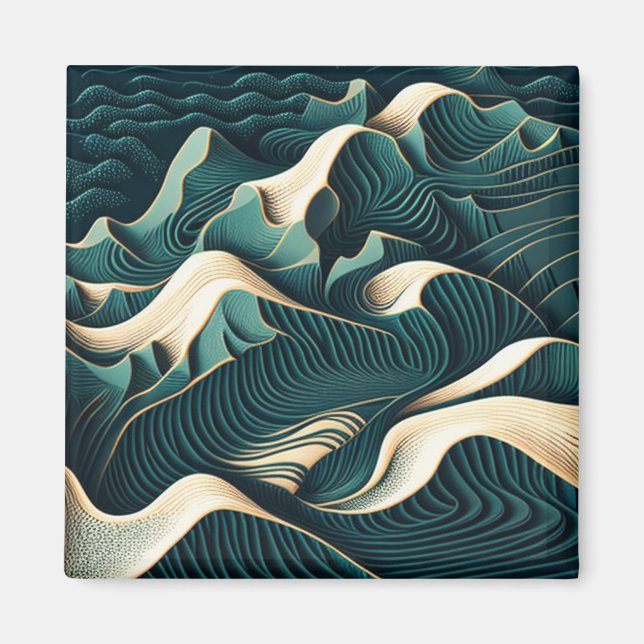 Aimant Flowing harmony (Devant)