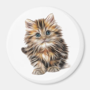 Aimant Fluffy Kitten