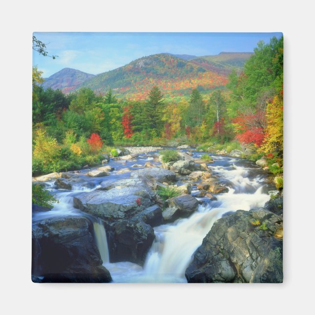 Aimant Flume Falls | Montagnes Adirondack (Devant)