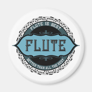Aimant Flute Best Music Note Circle