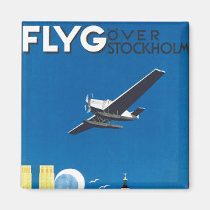 Aimant Flyg au-dessus de Stockholm