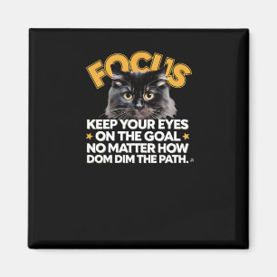 Aimant Focus Gardez Les Yeux Sur L'Objectif Non Comment D