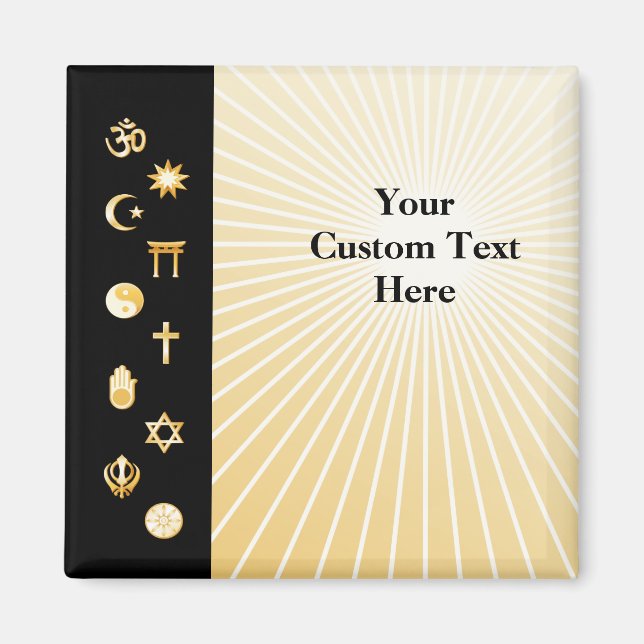 Aimant Foi internationale (Devant)