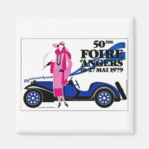 Aimant Foire d'Angers - Publicité Vintage