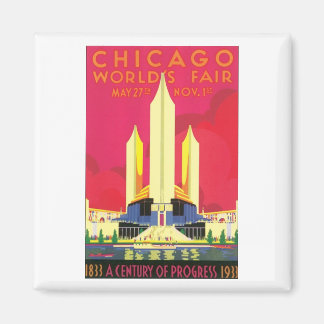 Aimant Foire mondiale de Chicago, 1933