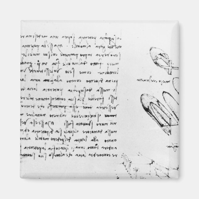 Aimant Fol. 49v du Codex Arundel 263, 1490s-1518 (Devant)