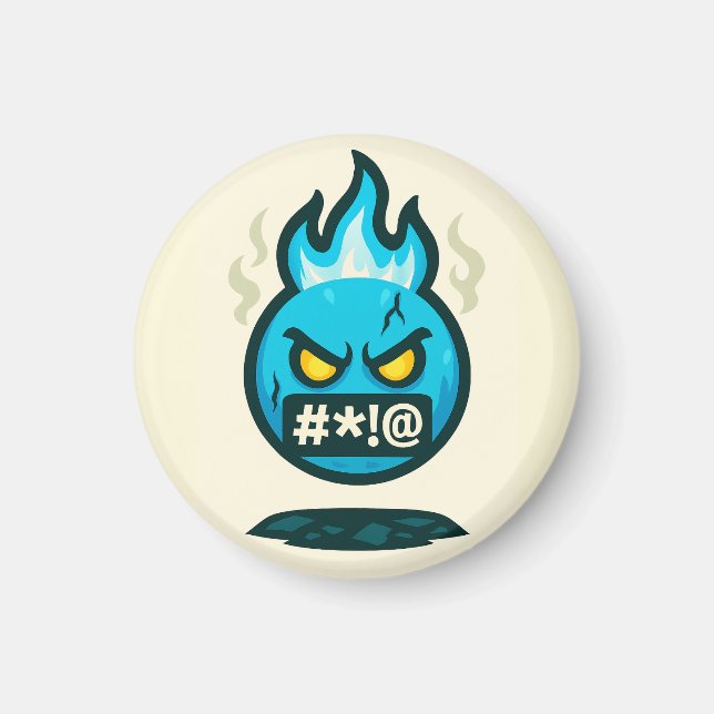 Aimant Folie des Émojis (Devant)