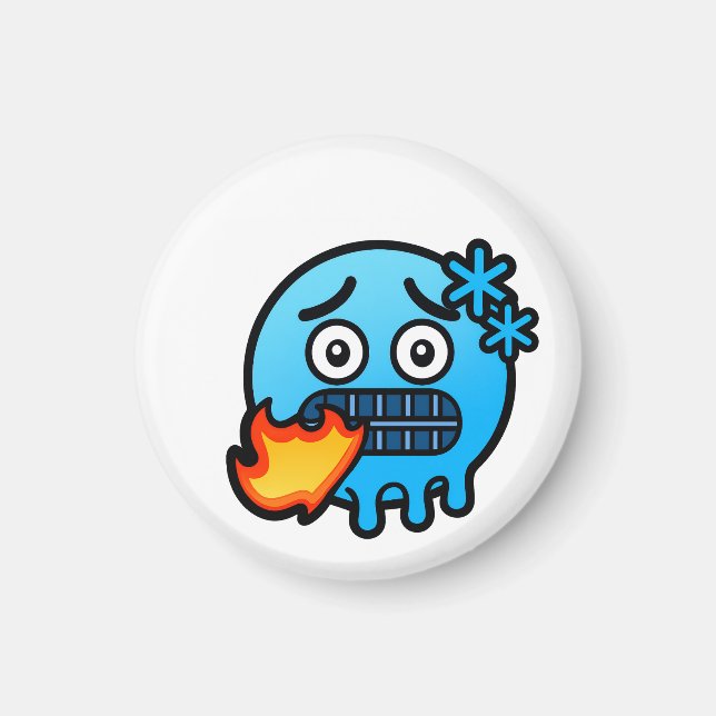 Aimant Folie des Émojis (Devant)