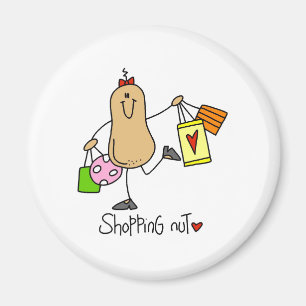 Aimant Folle de shopping