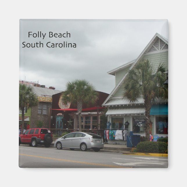 Aimant Folly Beach Strip (Devant)