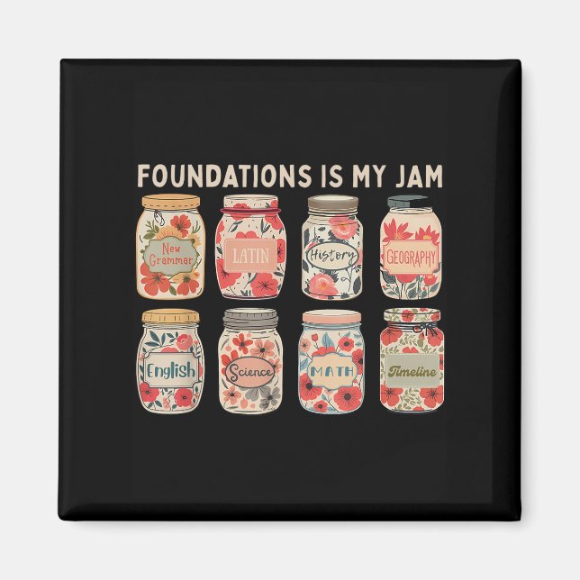 Aimant Fondations Clical Conversations Is My Jam Homesch (Devant)