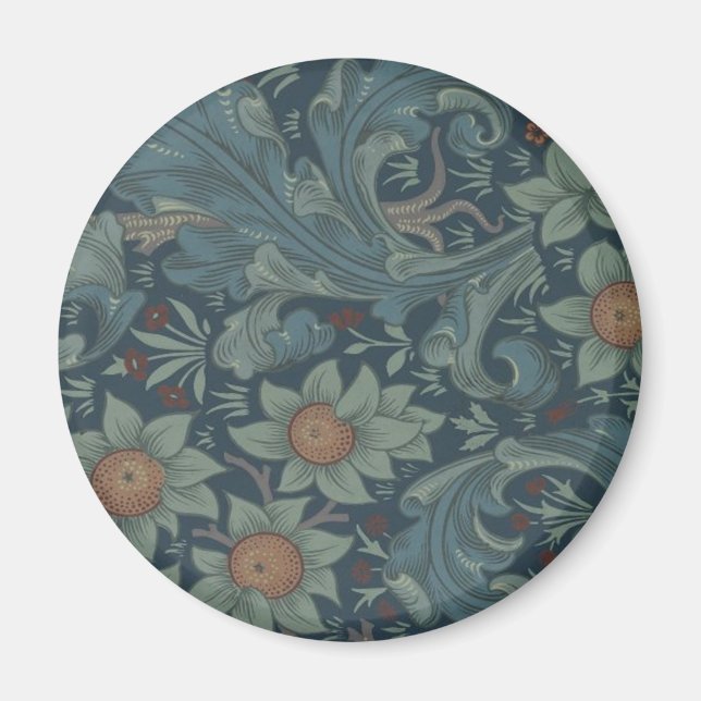 Aimant Fonds d'écran Motif William Morris Orchard (Devant)