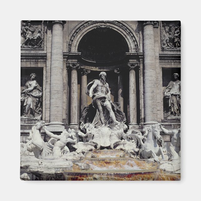 Aimant Fontaine de Trevi, construite 1732-62 (Devant)