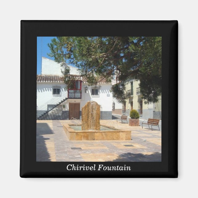 Aimant Fontaine Espagnol - Chirivel, Almeria (Devant)