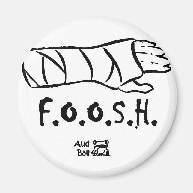 Aimant FOOSH = tombé sur la main étirée (Devant)