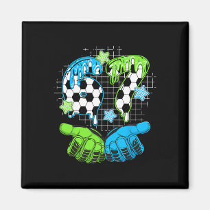 Aimant Football 67 Six Seven Drôle Gen Alpha Meme Drip _1