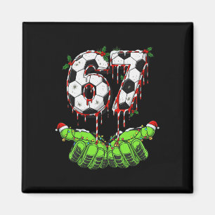 Aimant Football 67 Six Seven Drôle Gen Alpha Meme Drip Ch