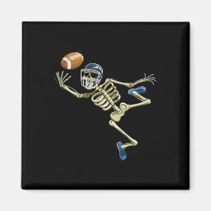 Aimant Football américain Squelette Halloween Hommes garç