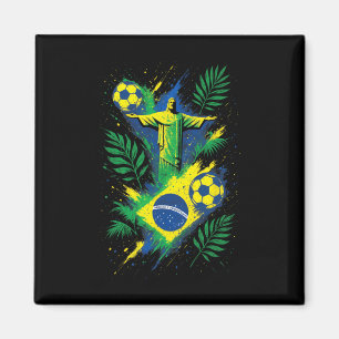 Aimant Football Brésil Footll Christ Rio Culture