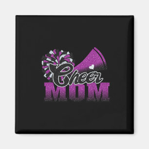 Aimant Football Cheval Maman Purple Black Pom Leopard