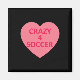 Aimant Football - Cœur Amour Saint Valentin Personnalisé