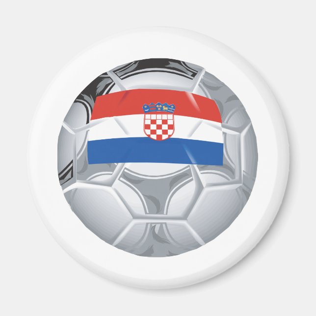 Aimant Football Croatie (Devant)