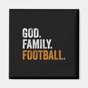 Aimant Football de famille Dieu