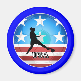 Aimant football féminin