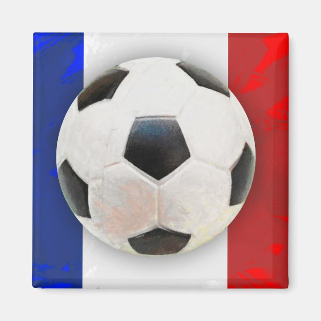 Aimant Football français (Devant)