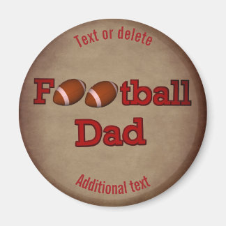 Aimant Football Papa mignon Personnalisé