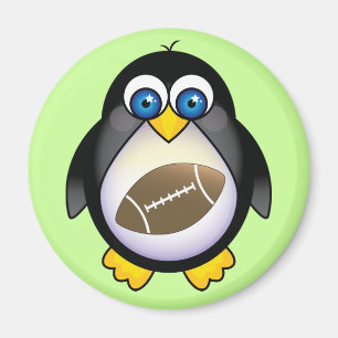Aimant Football Penguin