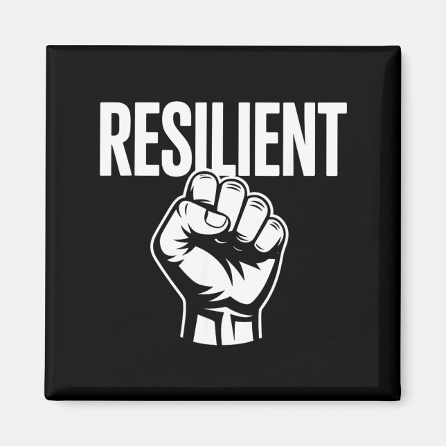 Aimant Force mentale résiliente Estime de soi Motivation (Devant)