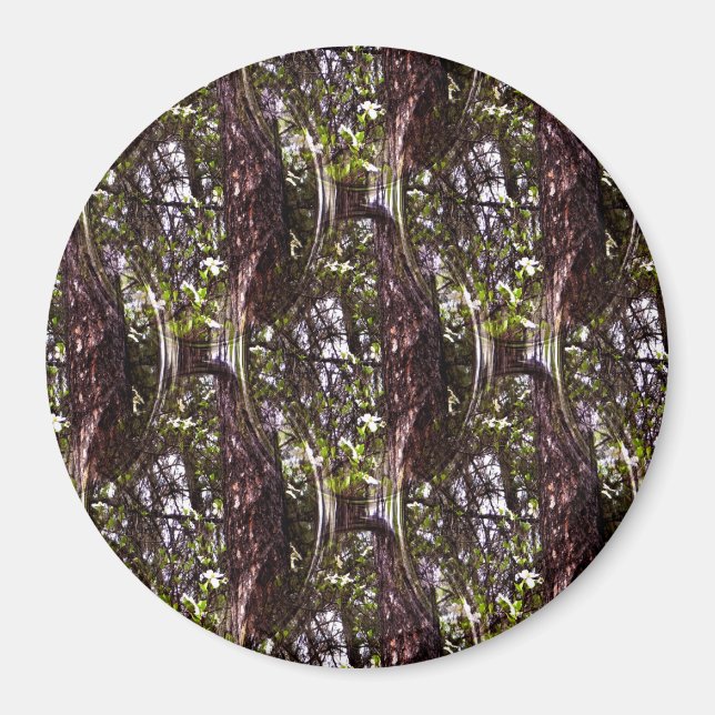 Aimant Forêt de Dogwoods.... (Devant)