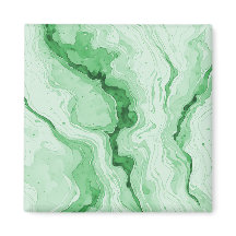 Forêt de druzy Agate verte Illusion